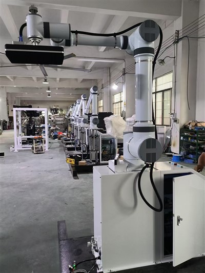 Robotiaid Palletizing Ar gyfer Diaper Babanod